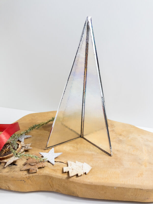 Kerstboom van glas