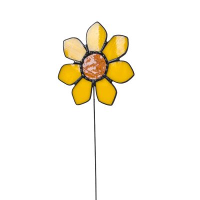 glazen zonnebloem