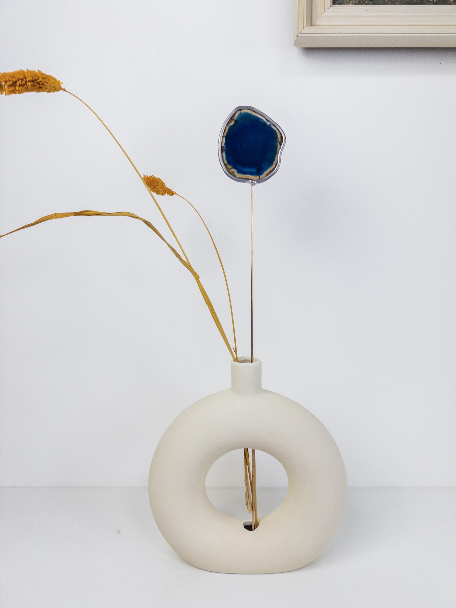 Agaat schijf op steel #2 - Afbeelding 4