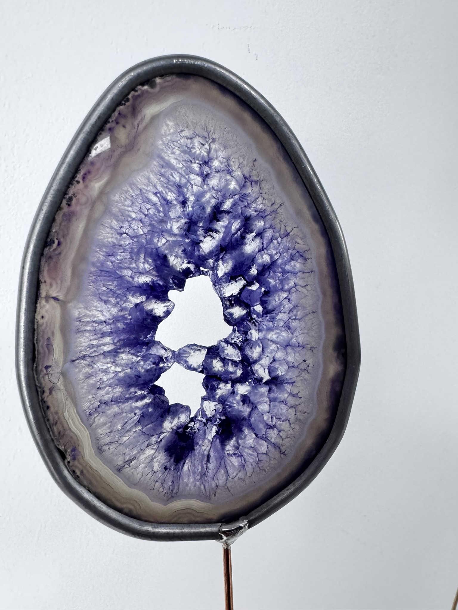 Agaat schijf op steel #4 - Afbeelding 5