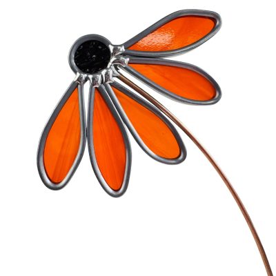 Glazen Bloem Echinacea Whispy Red