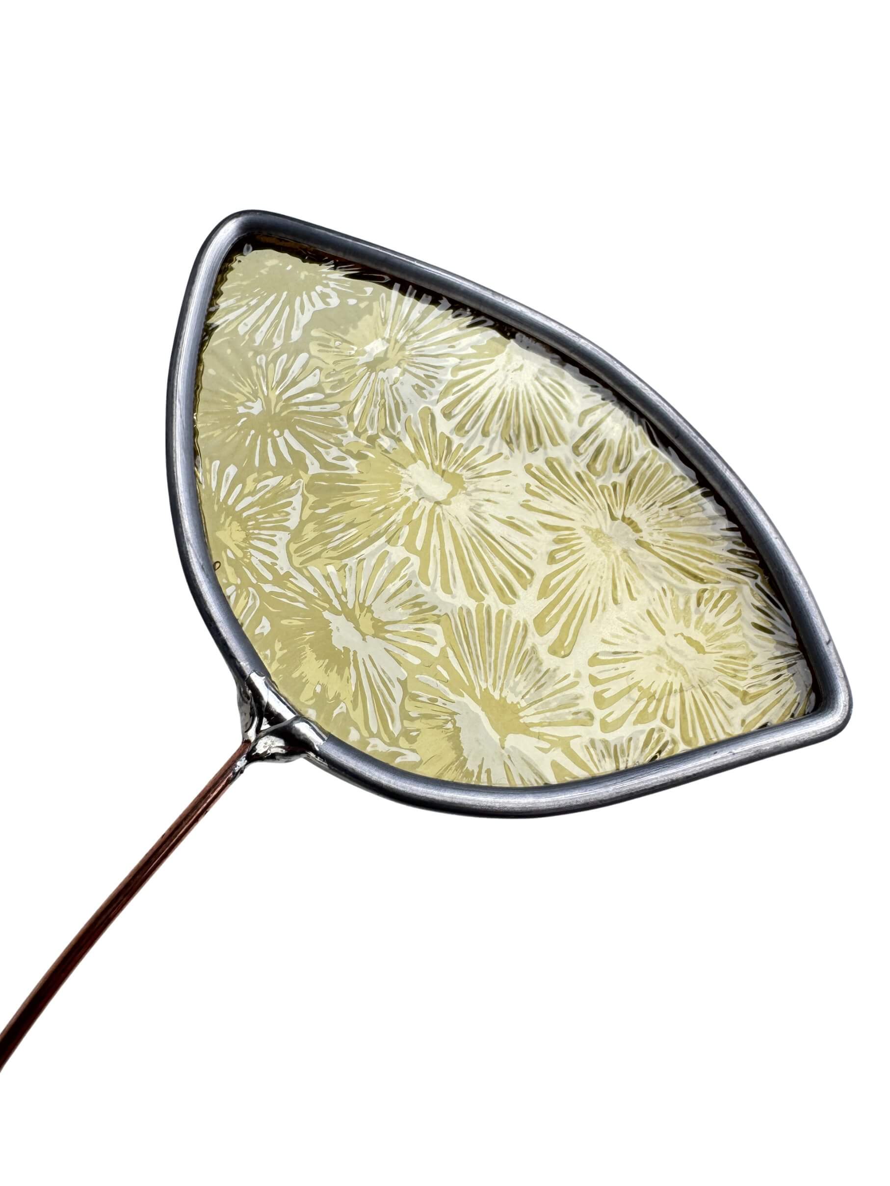 Glazen Bloem Florella Soft Yellow (2)